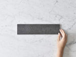 Chippendale Black Concrete Look Subway Tile