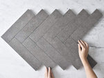 Chippendale Brown Concrete Look Subway Tile