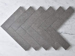 Chippendale Brown Concrete Look Subway Tile