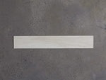 Penrose White Matt Thin Timber Look Tile