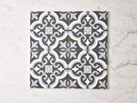 Forbes Encaustic Look Blue Tile