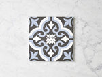 Forbes Encaustic Look Blue Tile