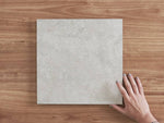 Noosa Matt Travertine Look Grey Tile