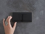 Claremont Bevelled Gloss Black Tile