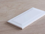 Claremont Bevelled Gloss White Tile