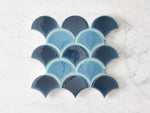 Ballina Glazed Fish Scale Tile