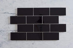 Dorrigo Gloss Subway Black Tile