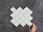Coolum Gloss Lantern Mosaic White Tile