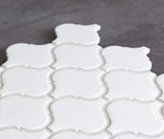 Coolum Gloss Lantern Mosaic White Tile
