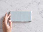 Avalon Gloss Subway Duck Egg Blue Tile