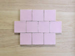 Avalon Gloss Square Pink Tile
