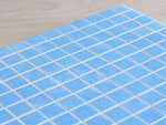 Whites River Mid Blue Glass Square Mosaic Tile