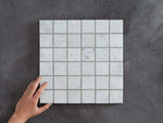 Henderson Polished Bianco Carrara Marble Mosaics Tile