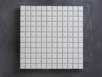 Haddon White Matt Small Square Tile