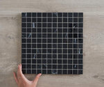 Katoomba Polished Nero Marquina Marble Mosaics Tile
