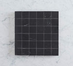 Henderson Polished Nero Marquina Marble Mosaics Tile