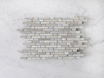 Daylesford Gloss Slate & Glass Random Grey Mosaic Tile