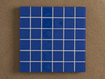 Arno Bay Cobalt Blue Glass Square Mosaic Tile