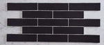 Cowra Matt Black Subway Tile
