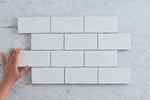 Cowra Gloss White Subway Tile