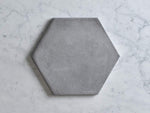 Bells Beach Charcoal Encaustic Look Hexagon Tile