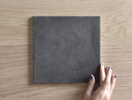 Brighton Beach Black Encaustic Look Square Tile