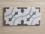 Camp Cove Beach Encaustic Look Square Tile