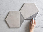 Moonee Beach Encaustic Look Hexagon Tile