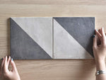Neds Beach Encaustic Look Square Tile
