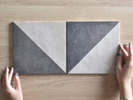 Neds Beach Encaustic Look Square Tile