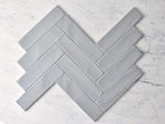 Belconnen Gloss Smoke Grey Subway Tile